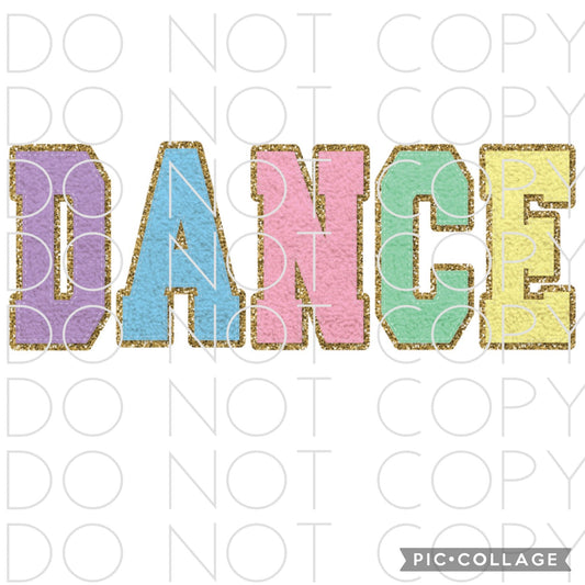 DANCE Faux Chenille