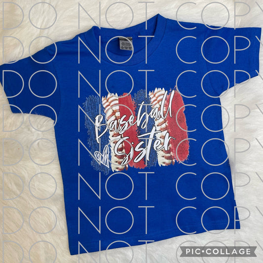 Baseball Sister Color (Youth)