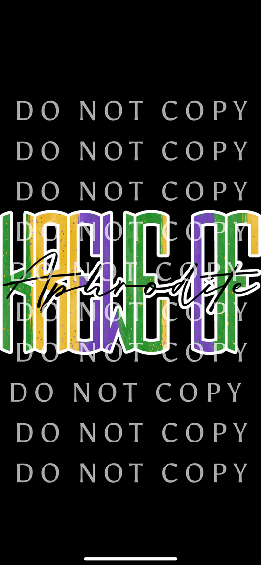 Mardi Gras Krewe of Layered