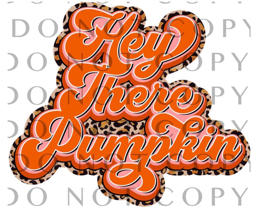 Hey There Pumpkin Full Color (Adult)