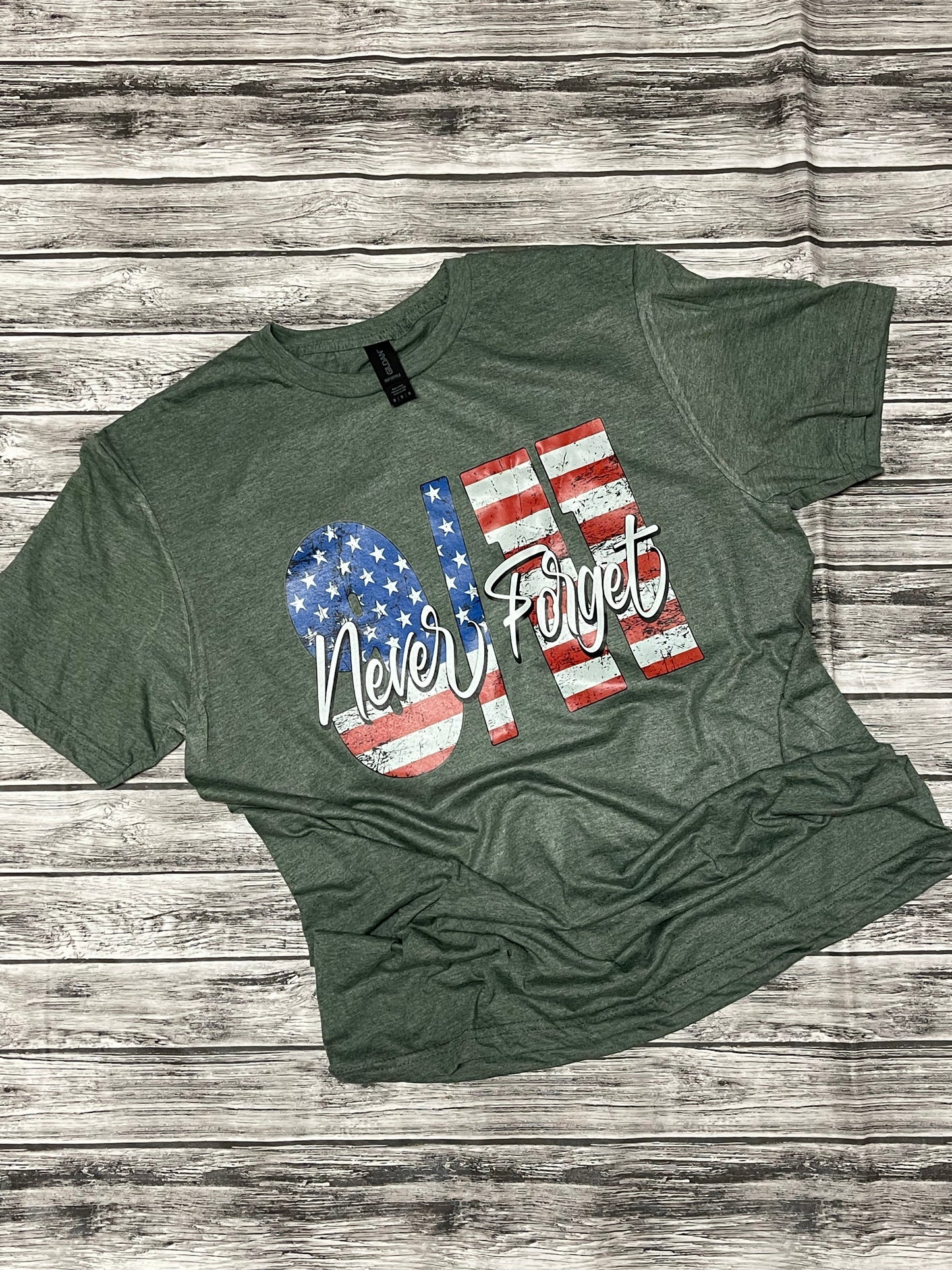 9/11 Never Forget Full Color (Adult)