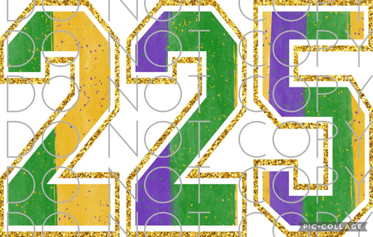 225 Mardi Gras Colors (Direct To Film)