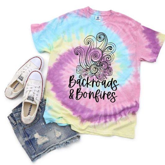 Back Roads and Bonfires Single Color (Adult)
