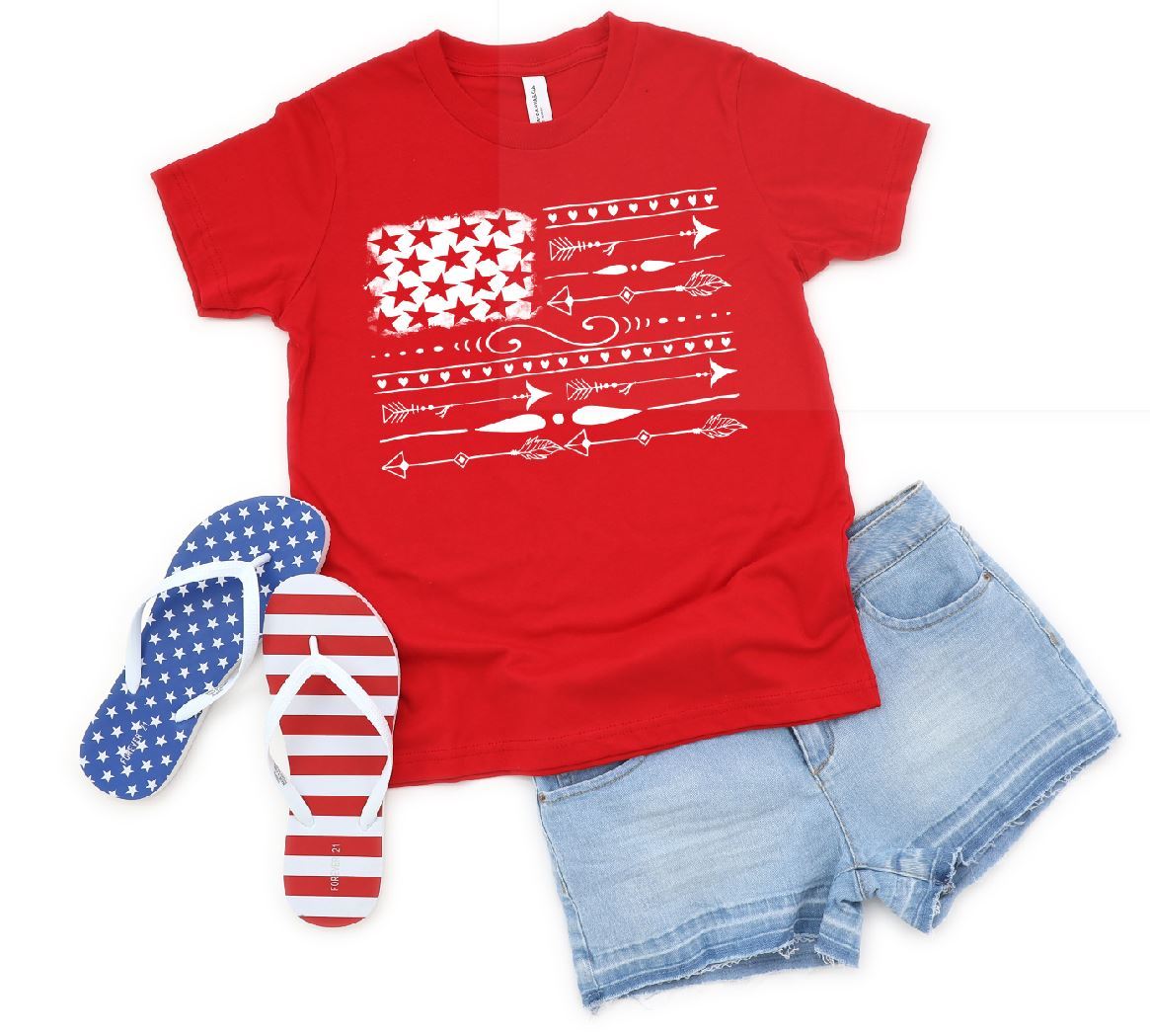 Arrow Flag Single Color (Adult and Youth)