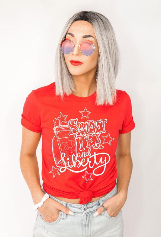 Sweet Tea and Liberty Single Color (Adult)