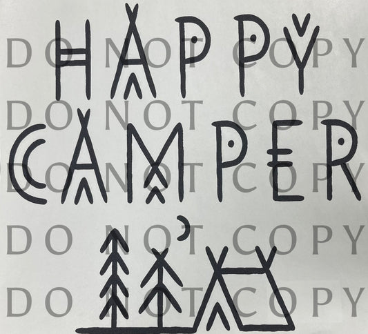 Happy Camper Single Color (Adult)