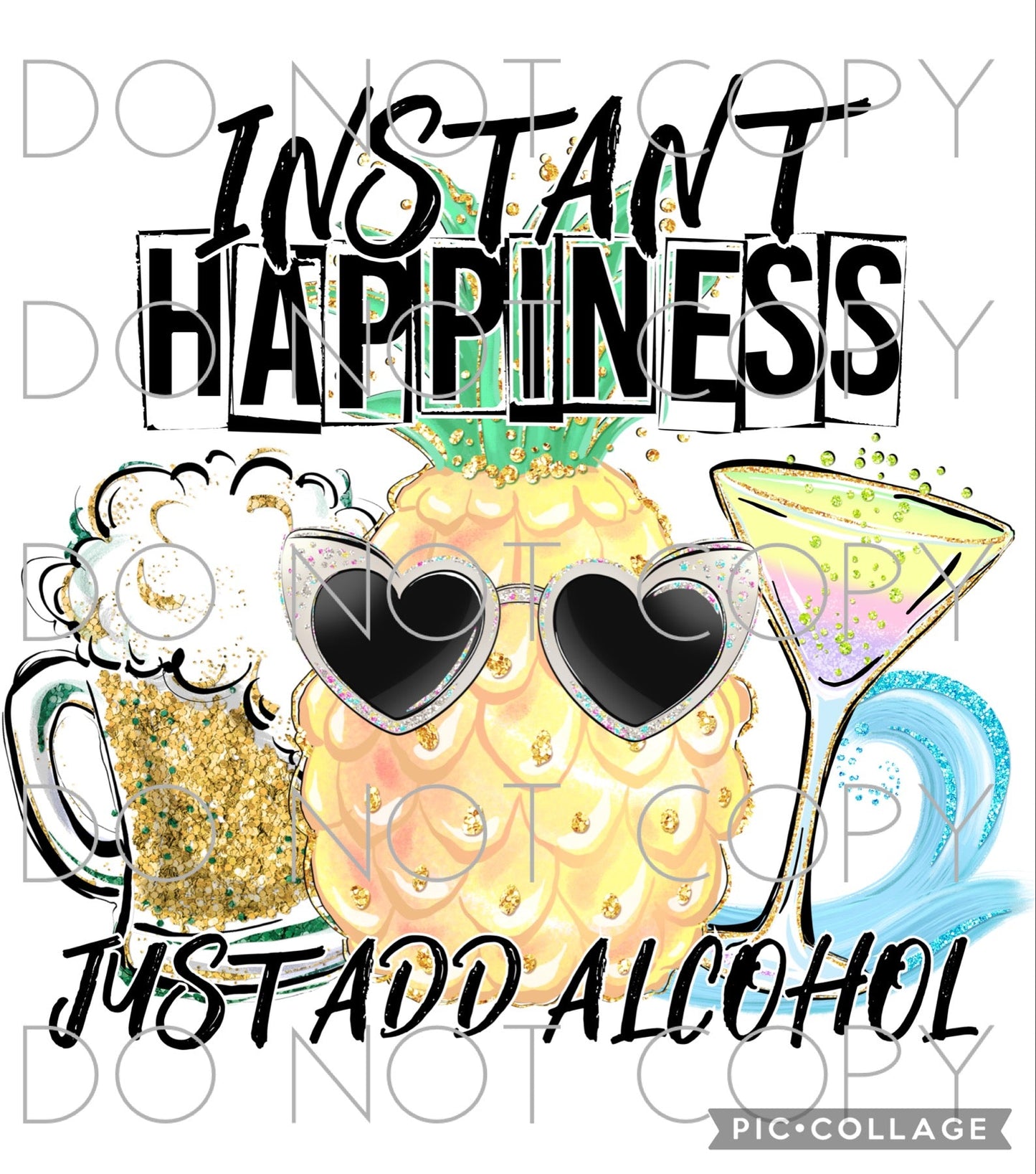 Instant Happiness Just Add Alcohol (Direct To Film)