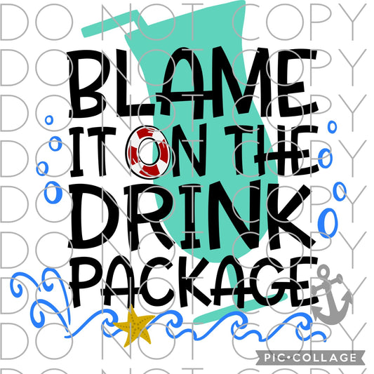 Blame it on the drink package (Direct To Film)
