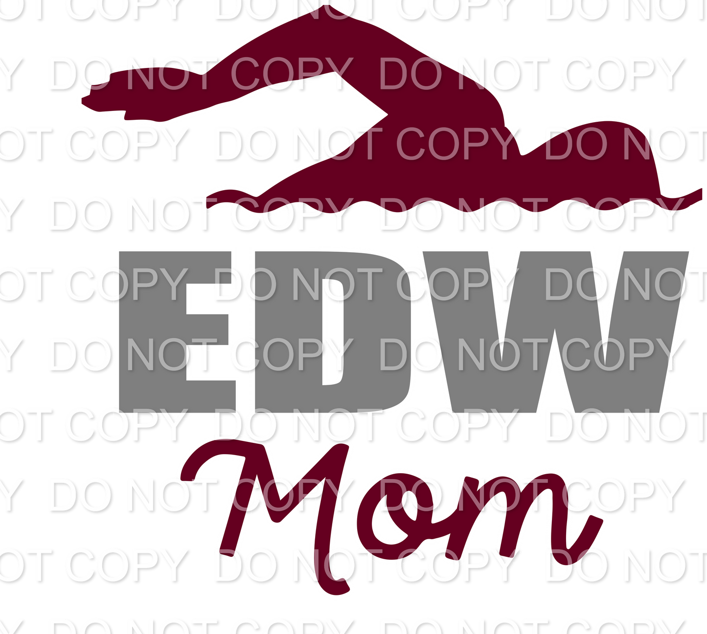 EDW Swim Mom (Sublimation)