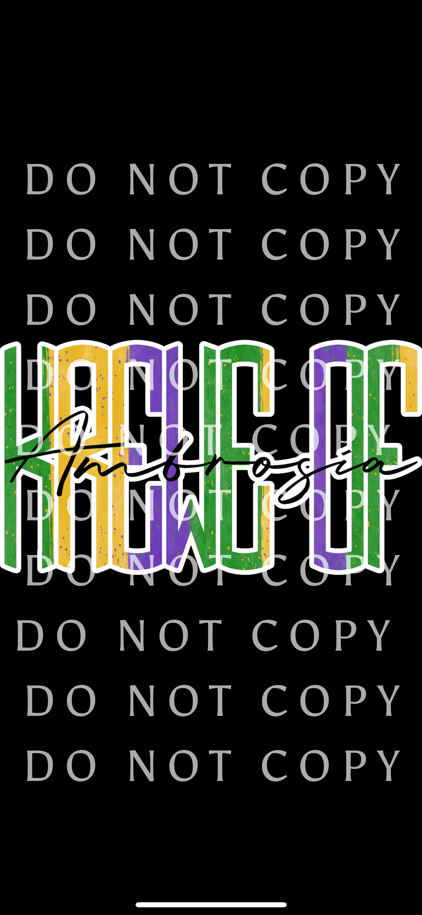 Mardi Gras Krewe of Layered