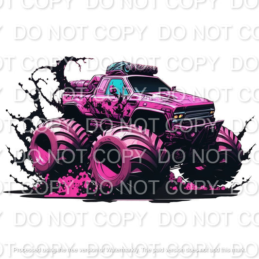 Pink Monster Truck (Direct To Film)