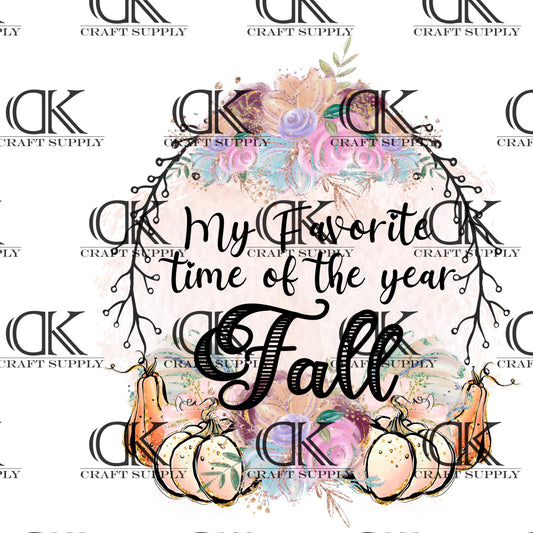 My Favorite Time Of The Year Fall (Direct To Film)