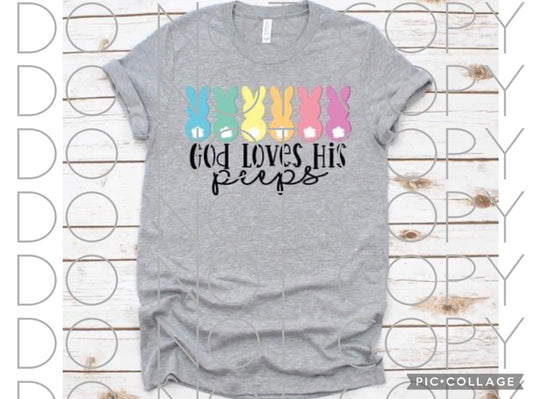 God loves his People Full Color (Adult)