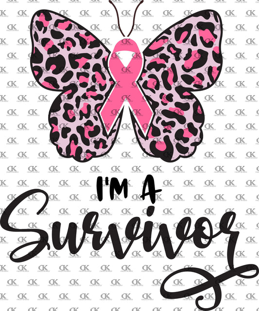 I’m a survivor butterfly(Direct To Film)