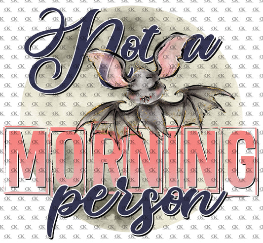 Not a morning person with bat (Direct to Film)