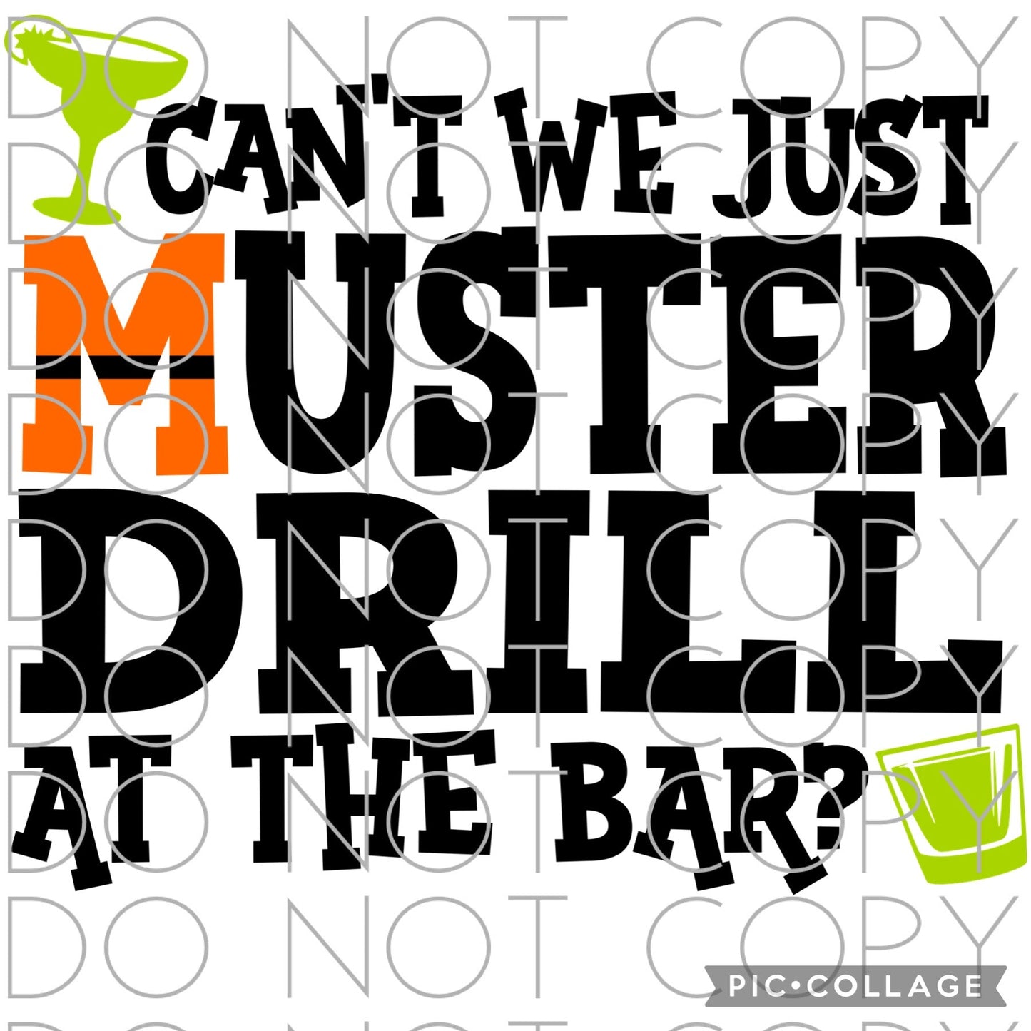 Can’t We Muster Drill At The Bar (Direct To Film)