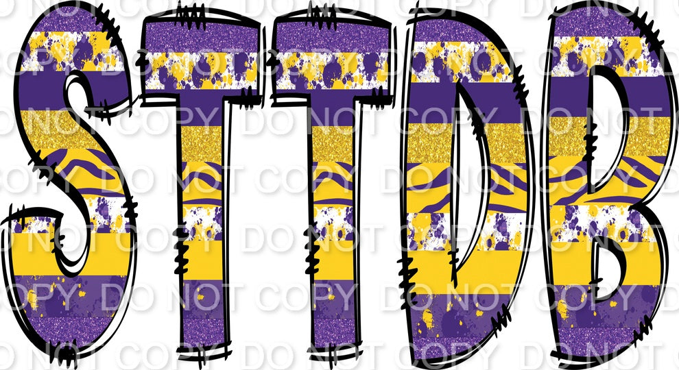 STTDB Tiger Doodle (Direct To Film) – House of Personalization