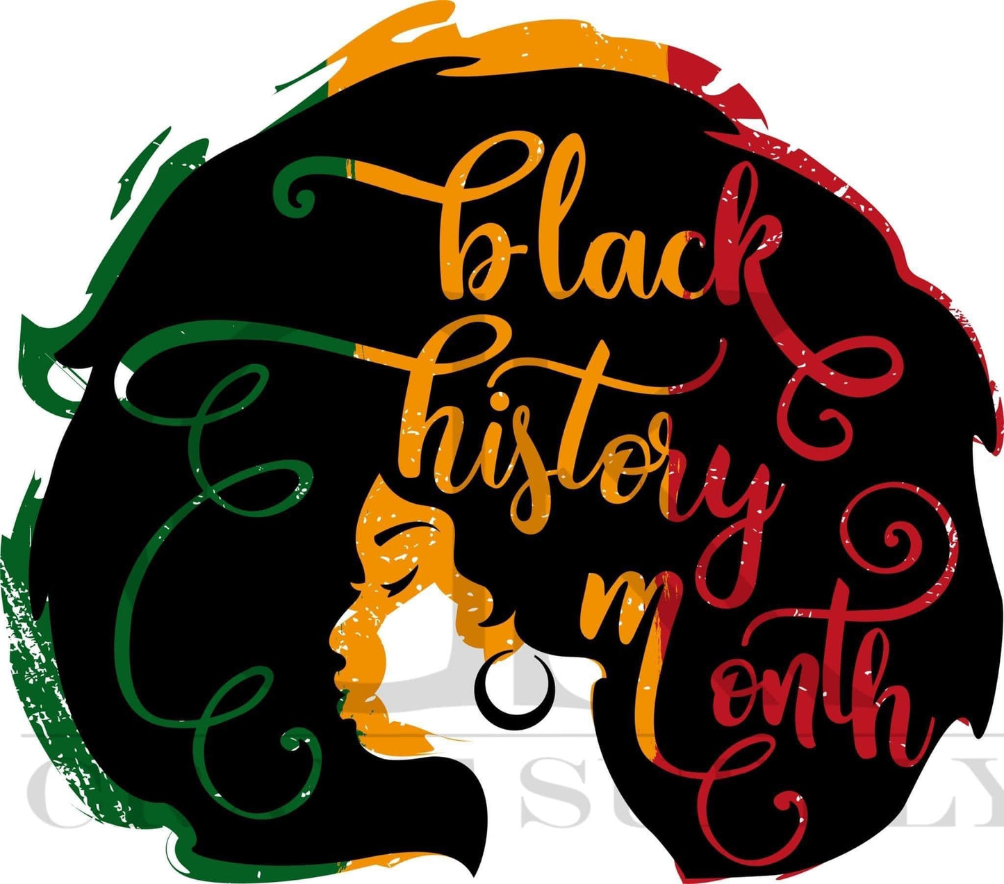POC Woman Black History Month (Direct To Film)