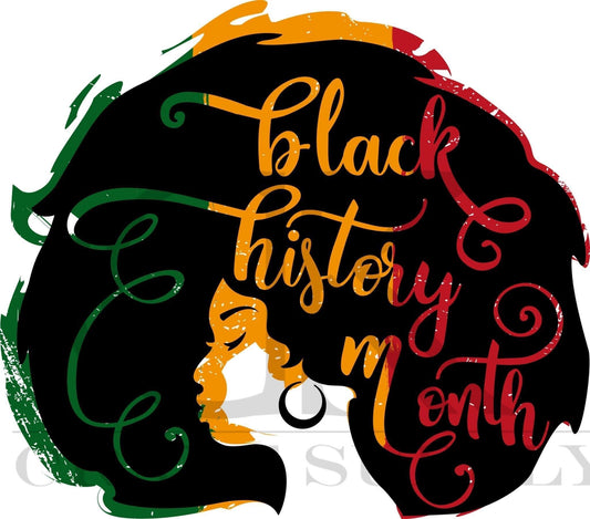 POC Woman Black History Month (Direct To Film)