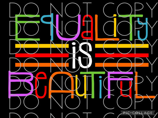 Equality is Beautiful (Direct To Film)