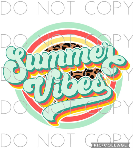 Summer Vibes Retro(Direct To Film)