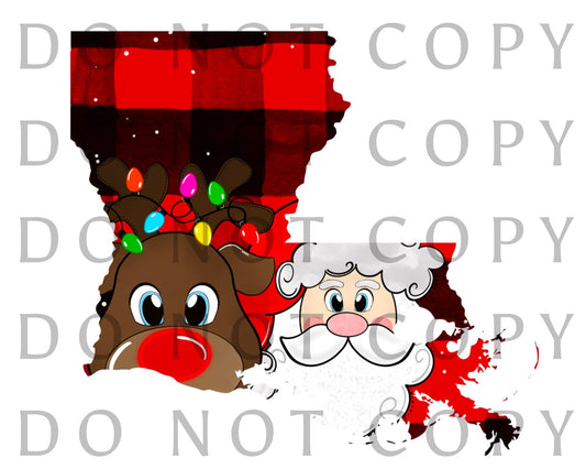 Louisiana Santa and Rudolph (Direct To Film)