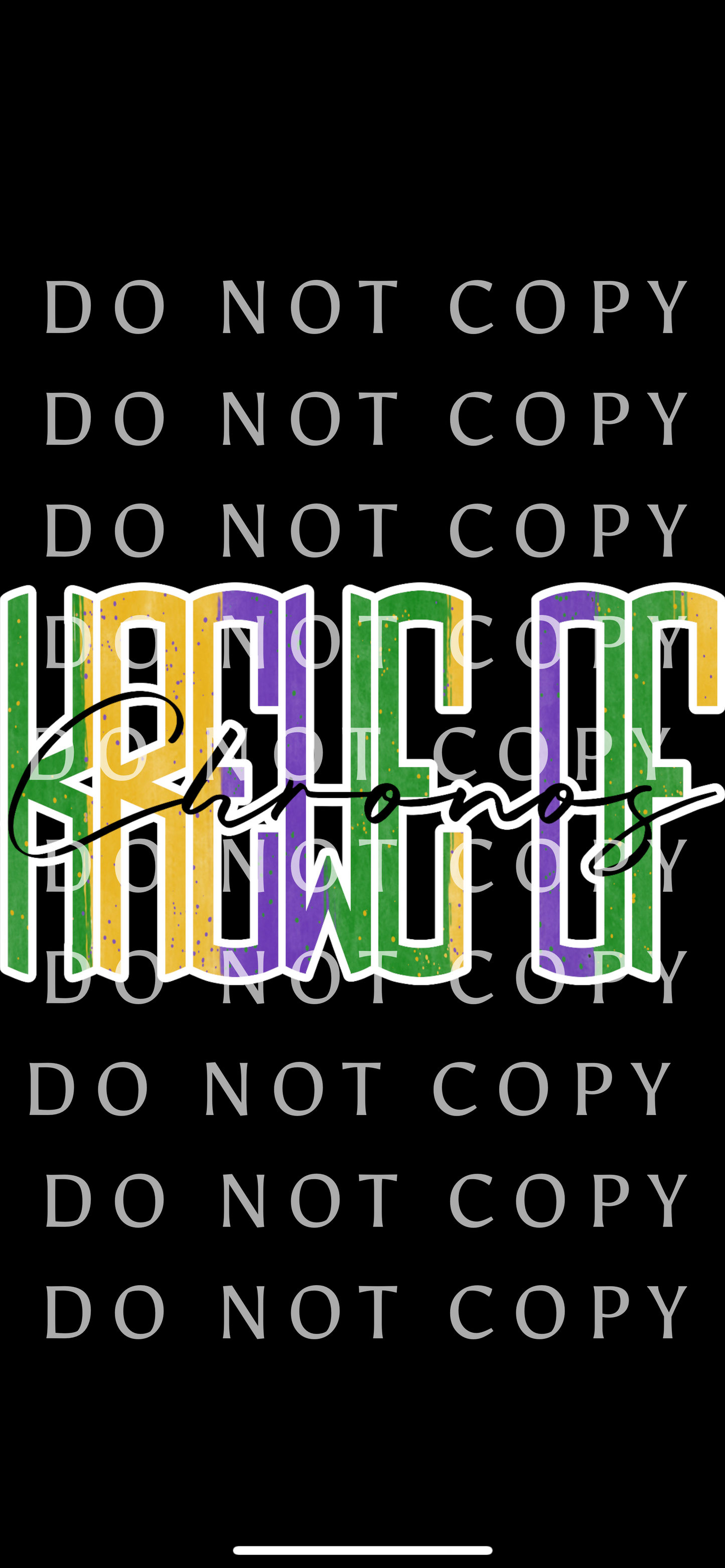 Mardi Gras Krewe of Layered