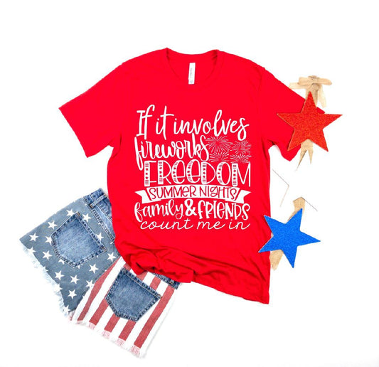 If it involves fireworks…count me in Single Color (Adult)