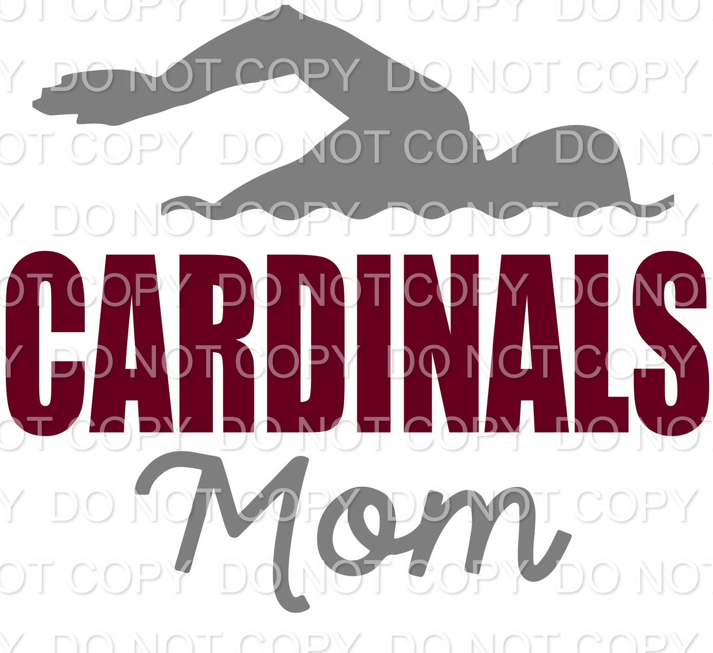 EDW Cardinals Swim Mom (Direct To Film)