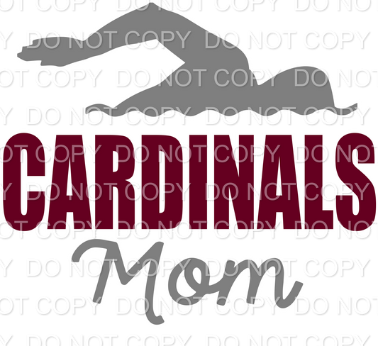 EDW Cardinals Swim Mom (Direct To Film)