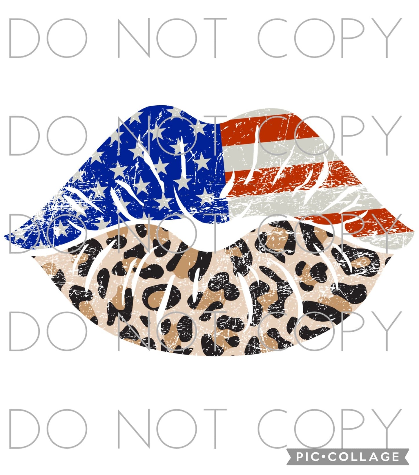 Patriotic Leopard Lips (Direct To Film)