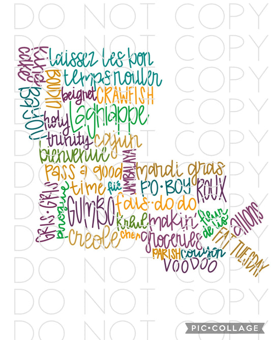 Louisiana Cajun Words (Direct To Film)