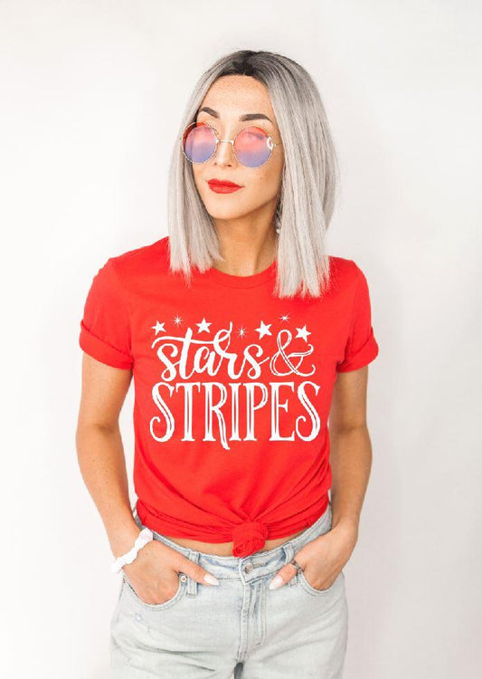 Stars and Stripes Single Color (Adult)