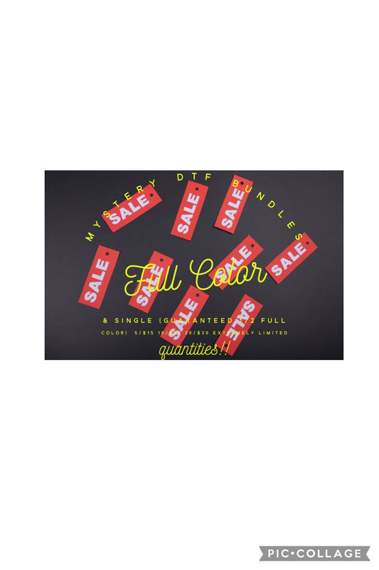 Mystery DTF Bundles