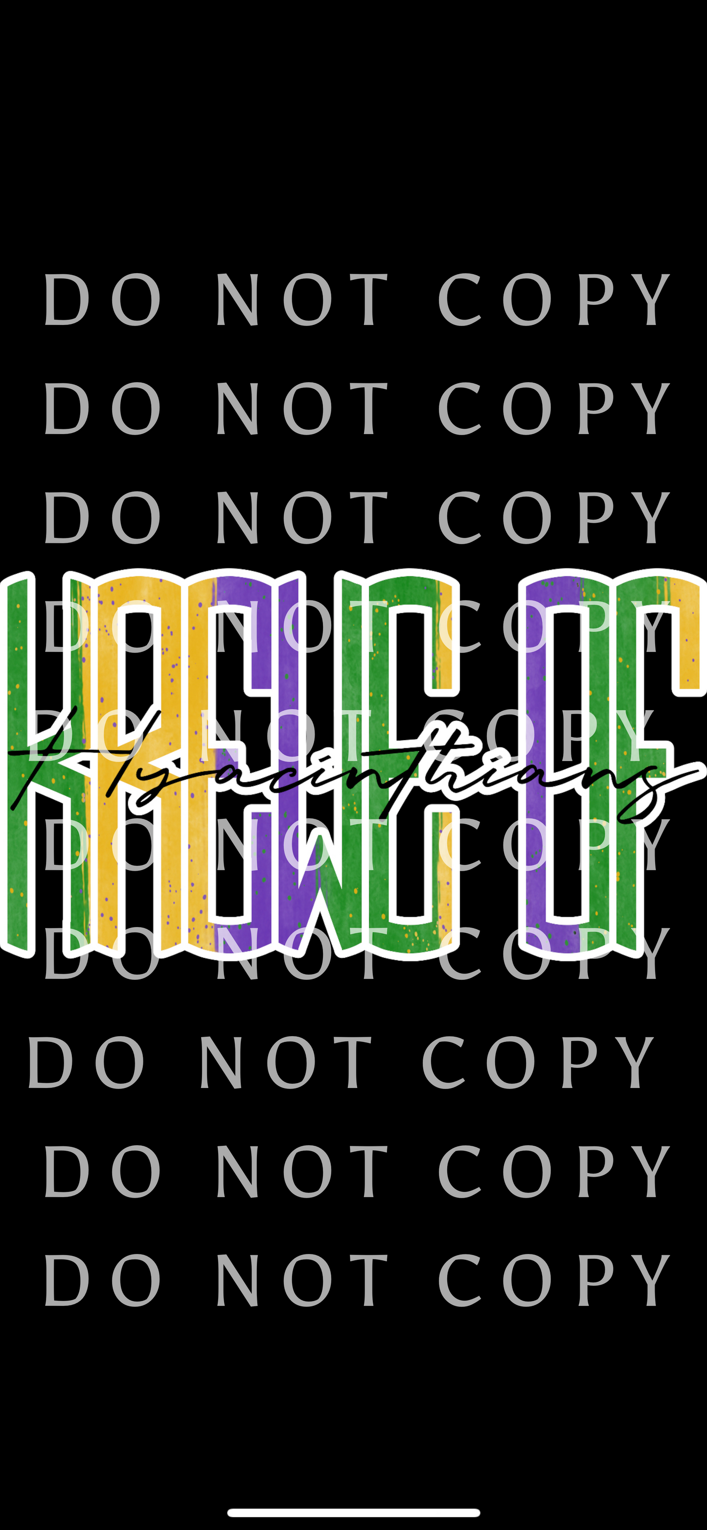 Mardi Gras Krewe of Layered