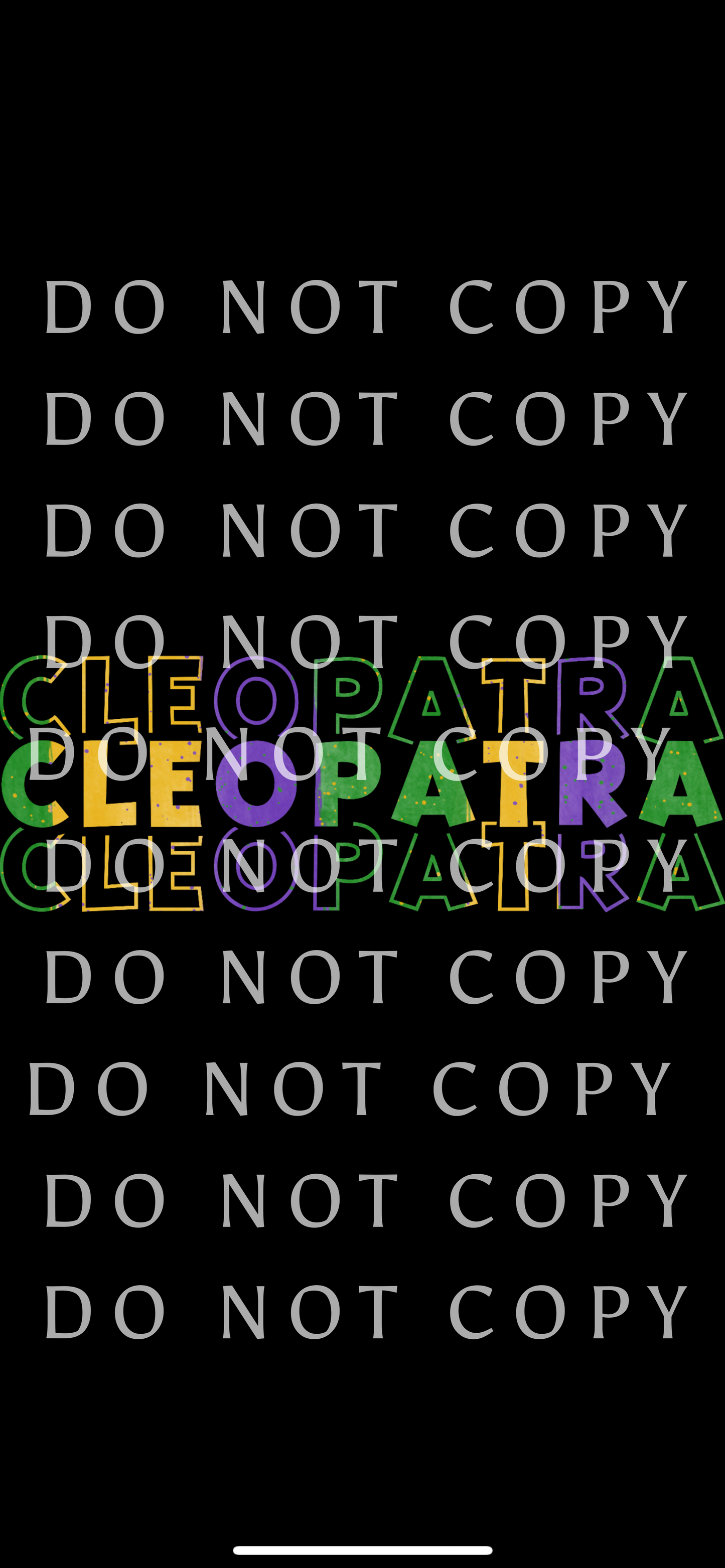 Mardi Gras Krewe Stacked