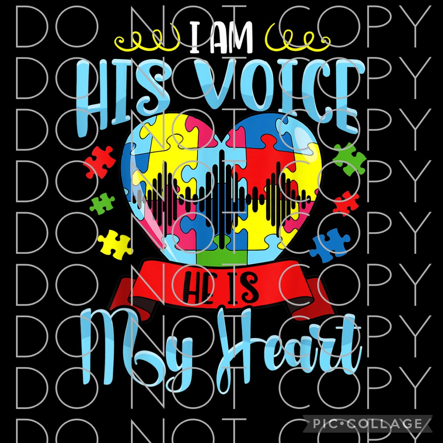 I am his voice he is my heart (Direct To Film)
