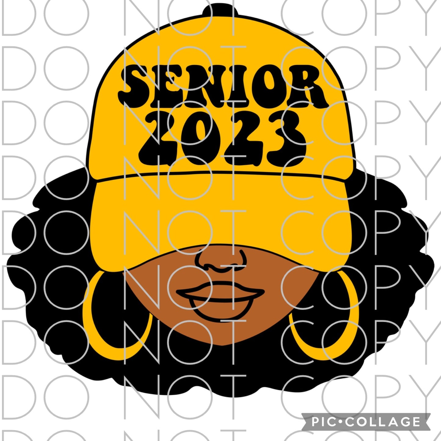 Senior 2023 Girl with hat (Direct To Film)
