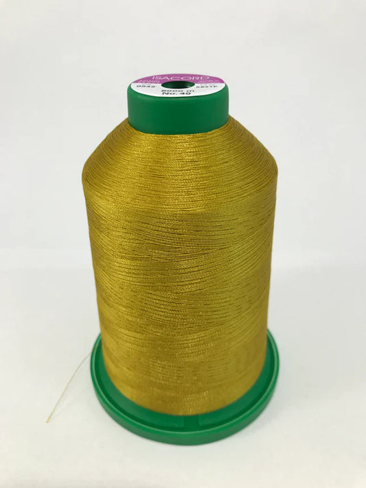 0542 Ochre - Isacord Embroidery Thread 40WT 5000M