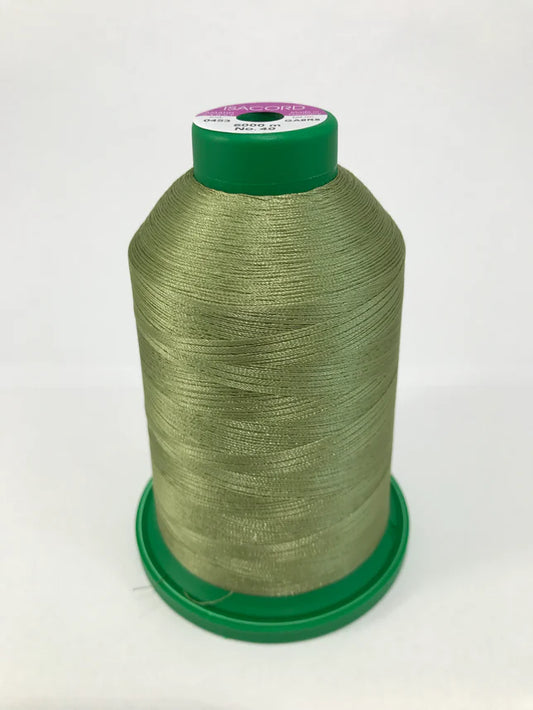 0454 Olive Drab - Isacord Embroidery Thread 40WT 5000M