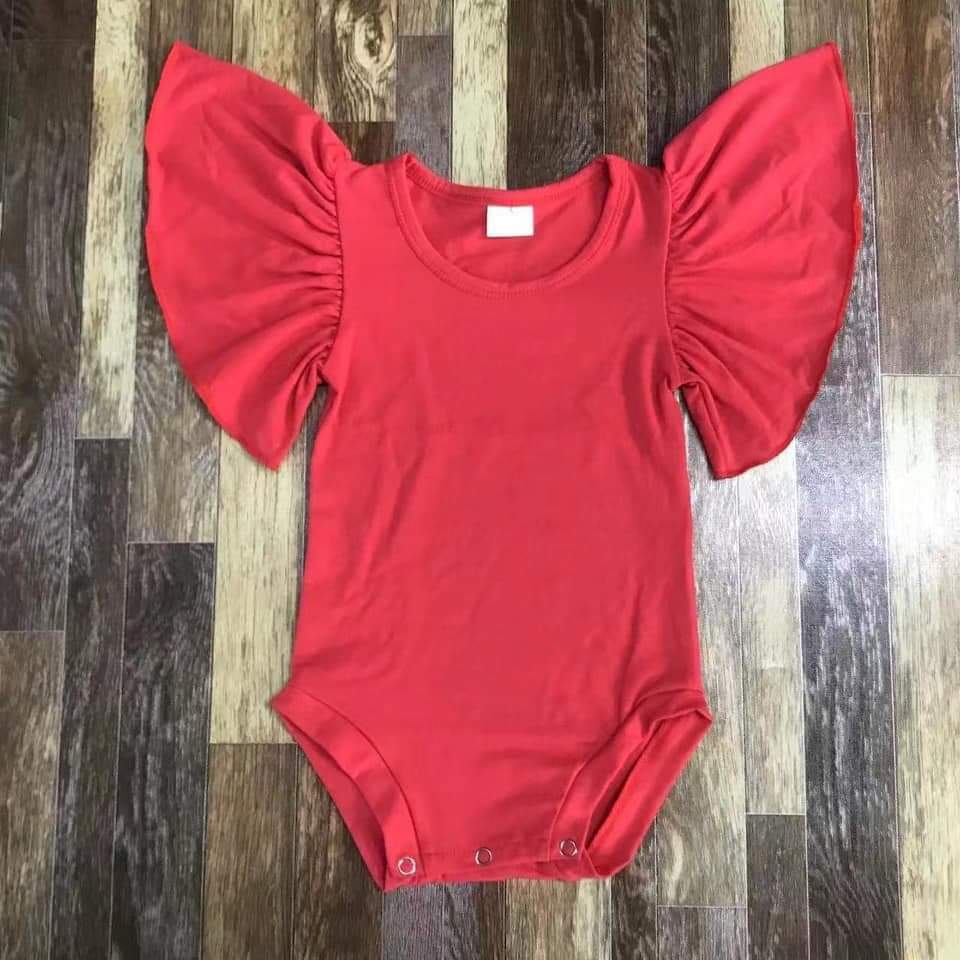 Flutter Sleeve Bodysuit