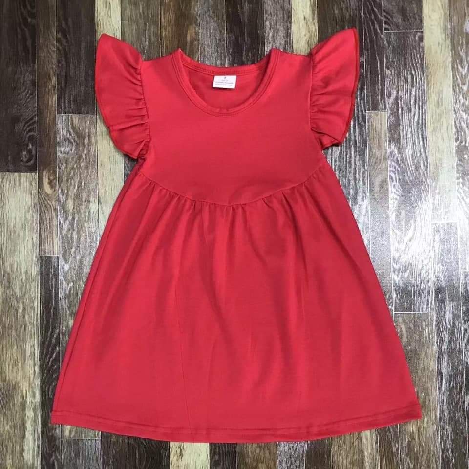 Flutter Sleeve Dress