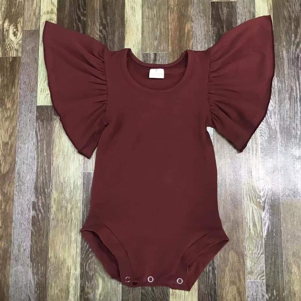 Flutter Sleeve Bodysuit