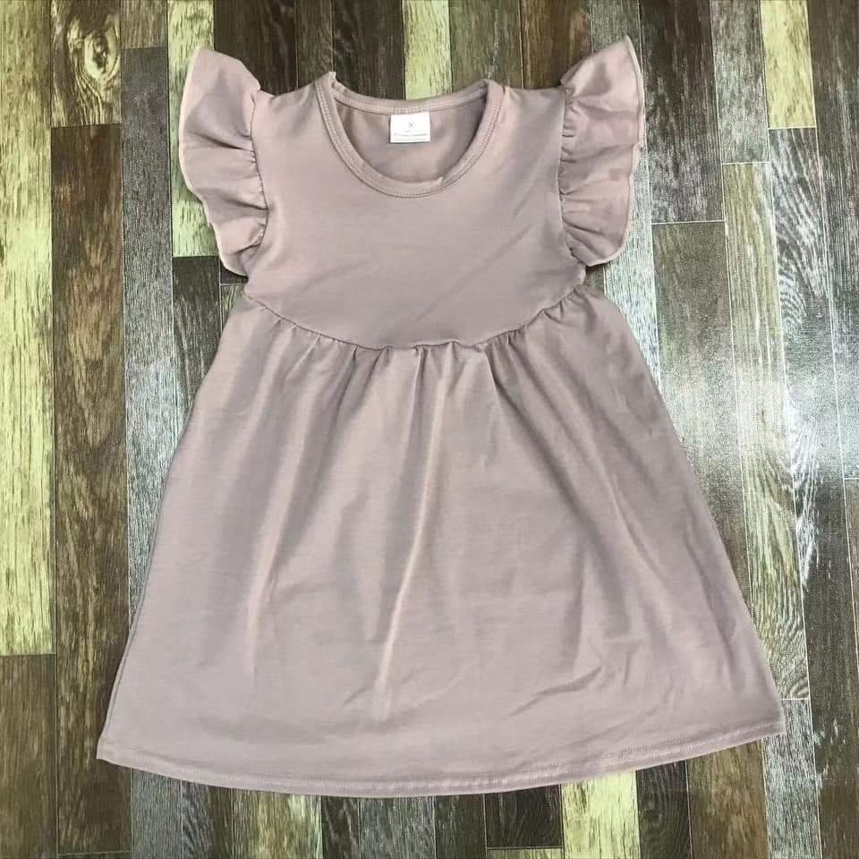 Flutter Sleeve Dress