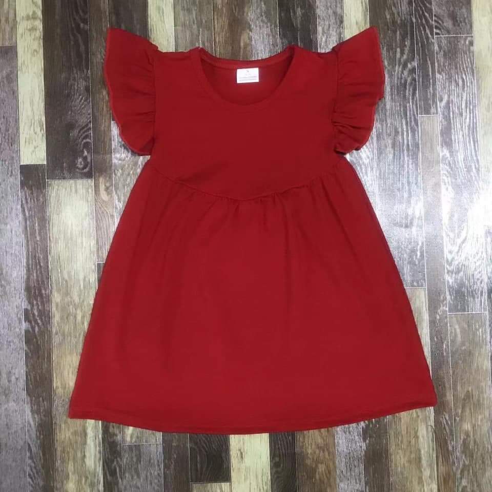 Flutter Sleeve Dress