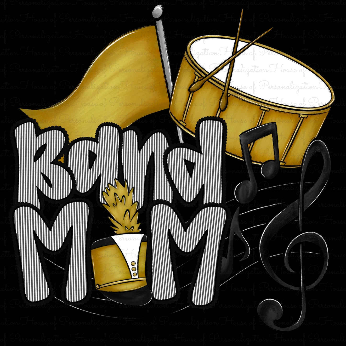 Band Mom Theme (Gold) (Direct To Film)