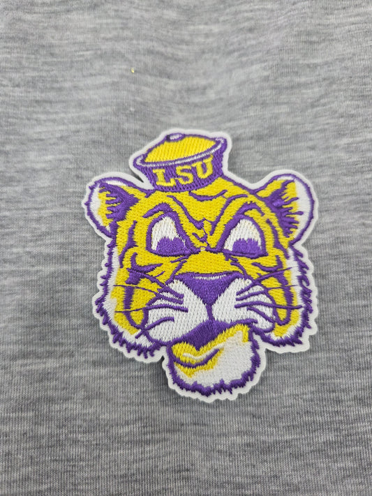 Embroidered Traditional Tiger Head Patch