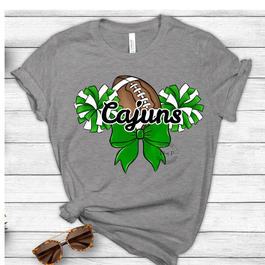 Cajuns Football Bow (Direct To Film)