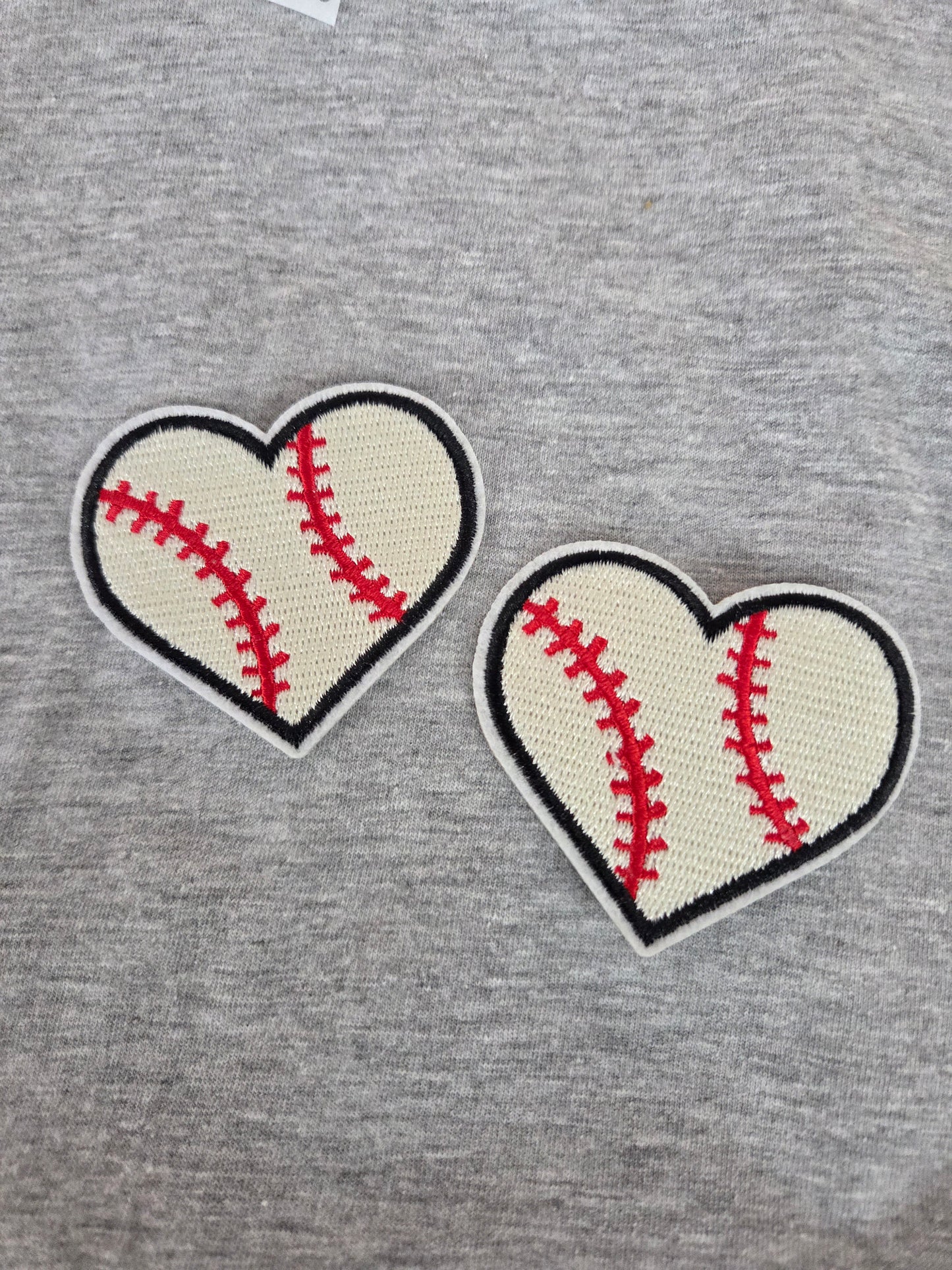Embroidered Heart Patch