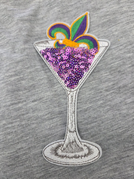 Sequin Single Glass Patch